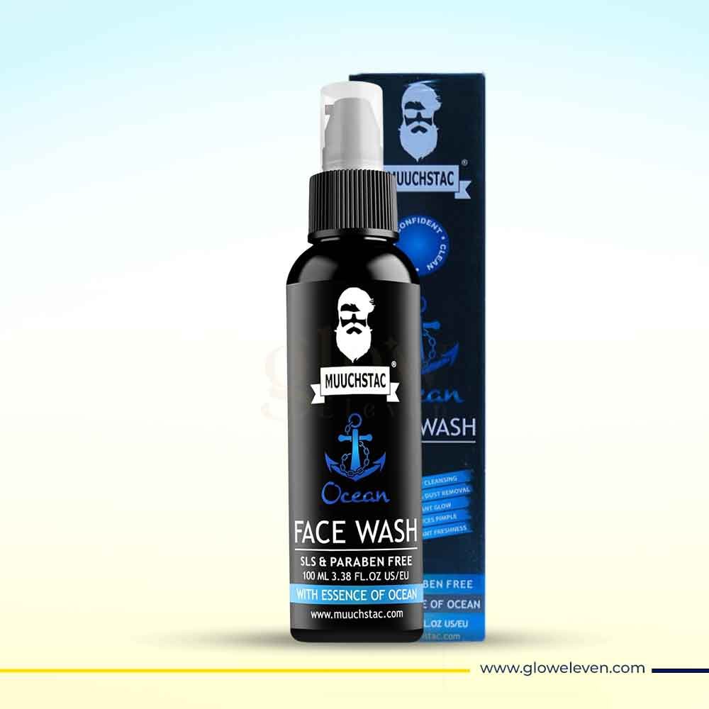 mustac Muuchstac Ocean Face Wash 100ml - Image 1