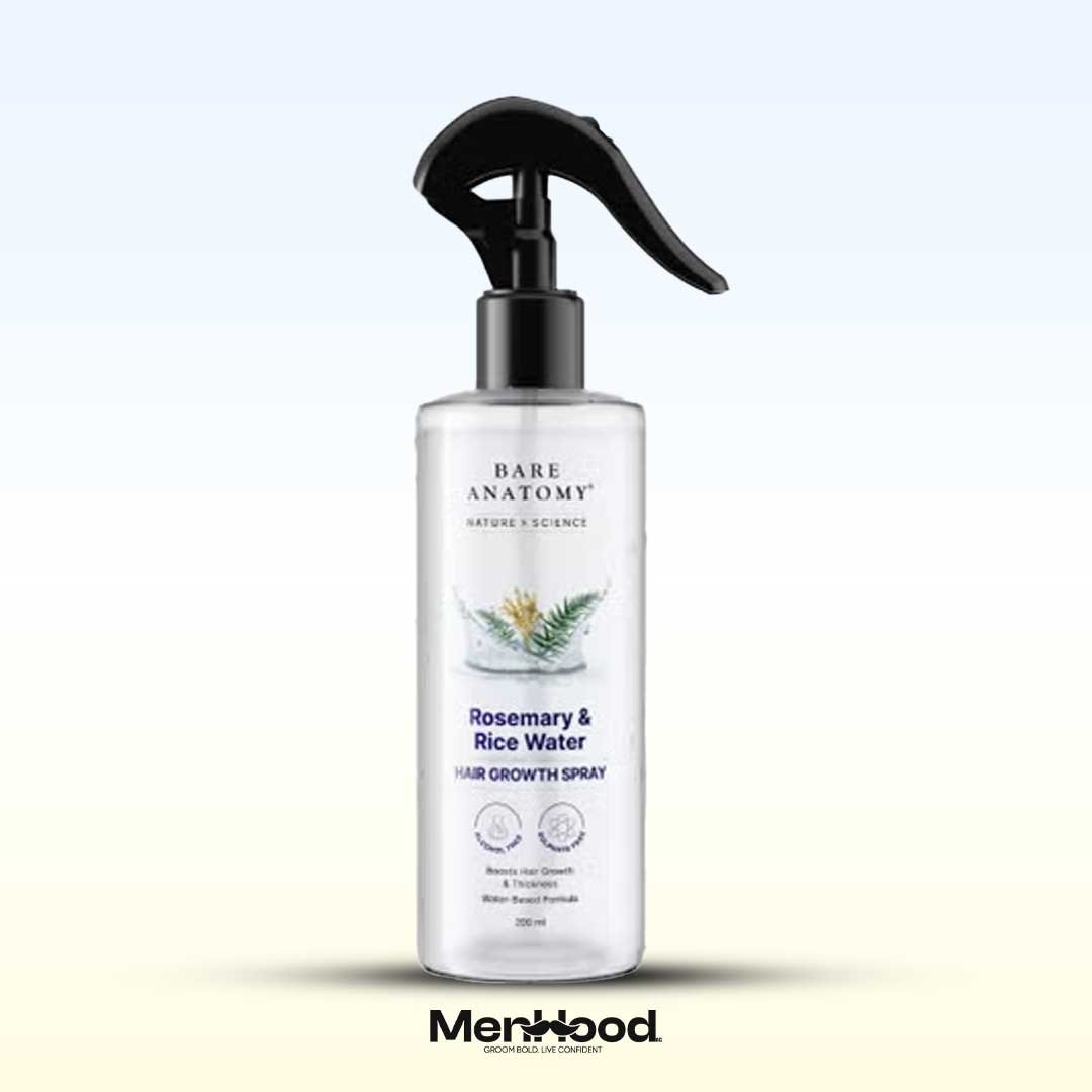Bare-Anatomy-Rosemary-Rice-Water-Spray-for-Hair-Growth-200ml Bare Anatomy Rosemary Rice Water Spray for Hair Growth 200ml - Image 1